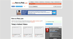 Desktop Screenshot of pornispink.com